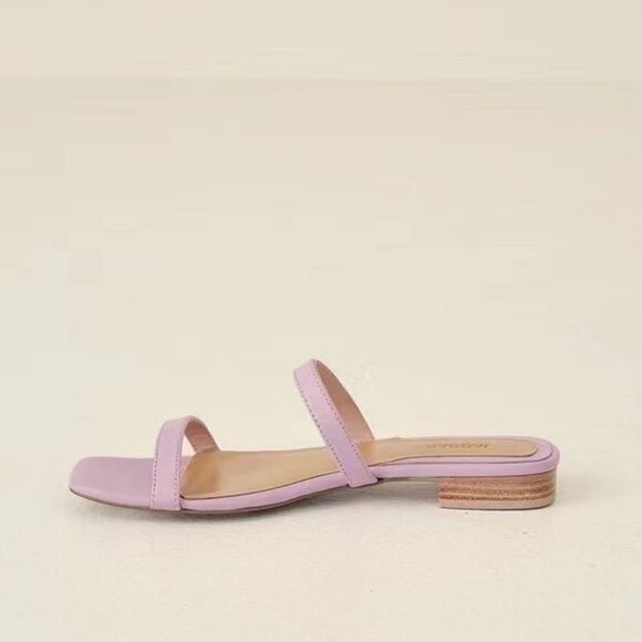 Jaggar Purple Double Straps Sandal - Picture 2 of 7